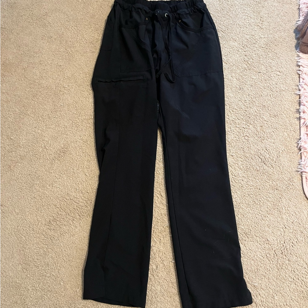 Black Scrub Pants